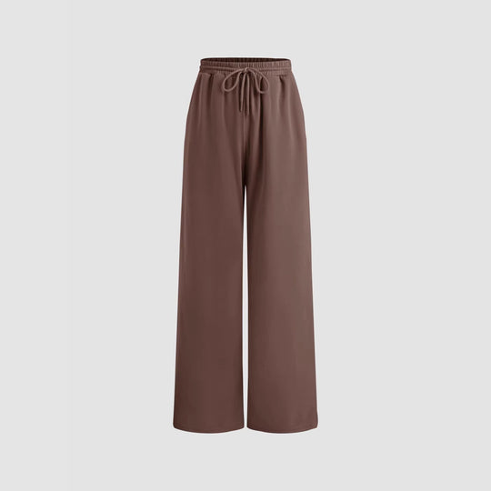 Damen Weite Loungebund-Sweatpants mit Tunnelzug und Relaxed-Fit Shop Nory