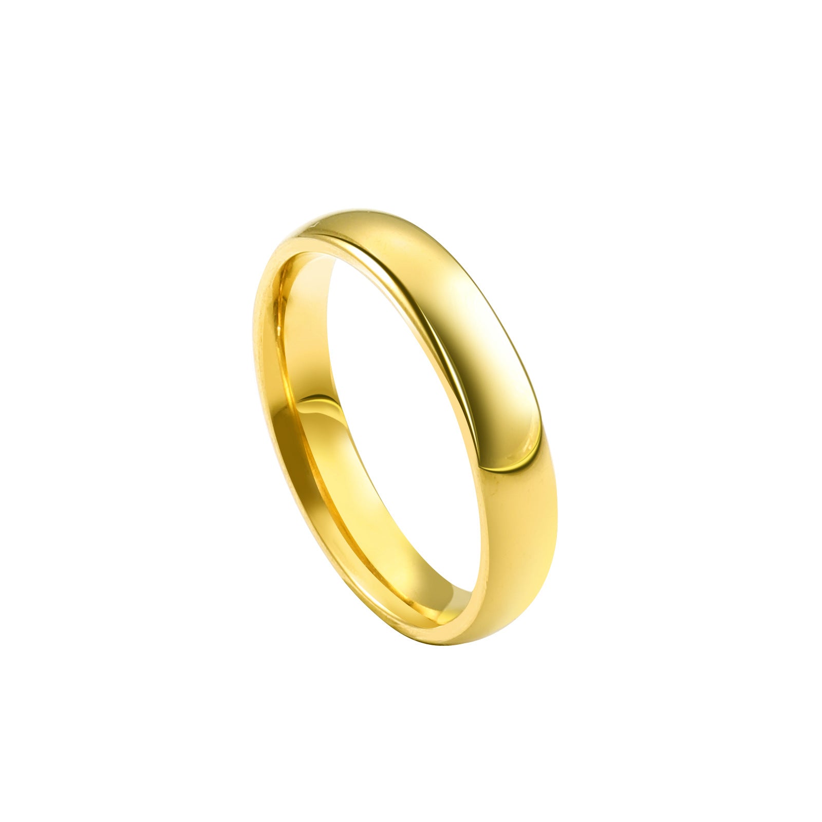 Herren Ring mit elegantem, hochglänzendem Finish und klassischer Form Shop Nory