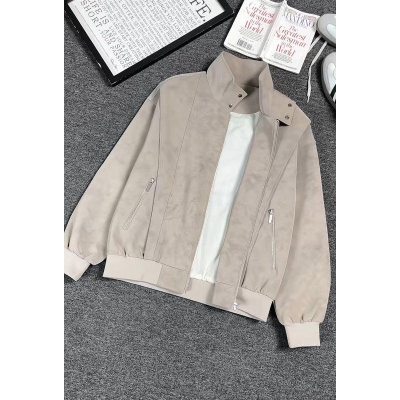 Herren Modische Übergangsjacke mit praktischen Reißverschluss-Taschen Shop Nory