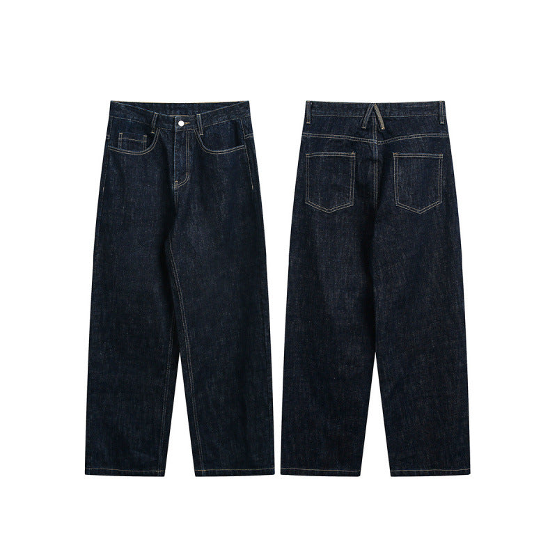 Damen High‑Waist Straight‑Leg Raw‑Denimjeans mit Relaxed‑Fit und Five‑Pocket‑Design Shop Nory