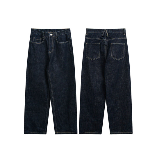 Damen High‑Waist Straight‑Leg Raw‑Denimjeans mit Relaxed‑Fit und Five‑Pocket‑Design Shop Nory