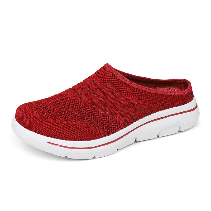 Damen Atmungsaktive Slipper aus flexiblem Mesh