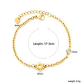 Damen Armband mit funkelndem Sonnensymbol und eleganter Gliederkette Shop Nory