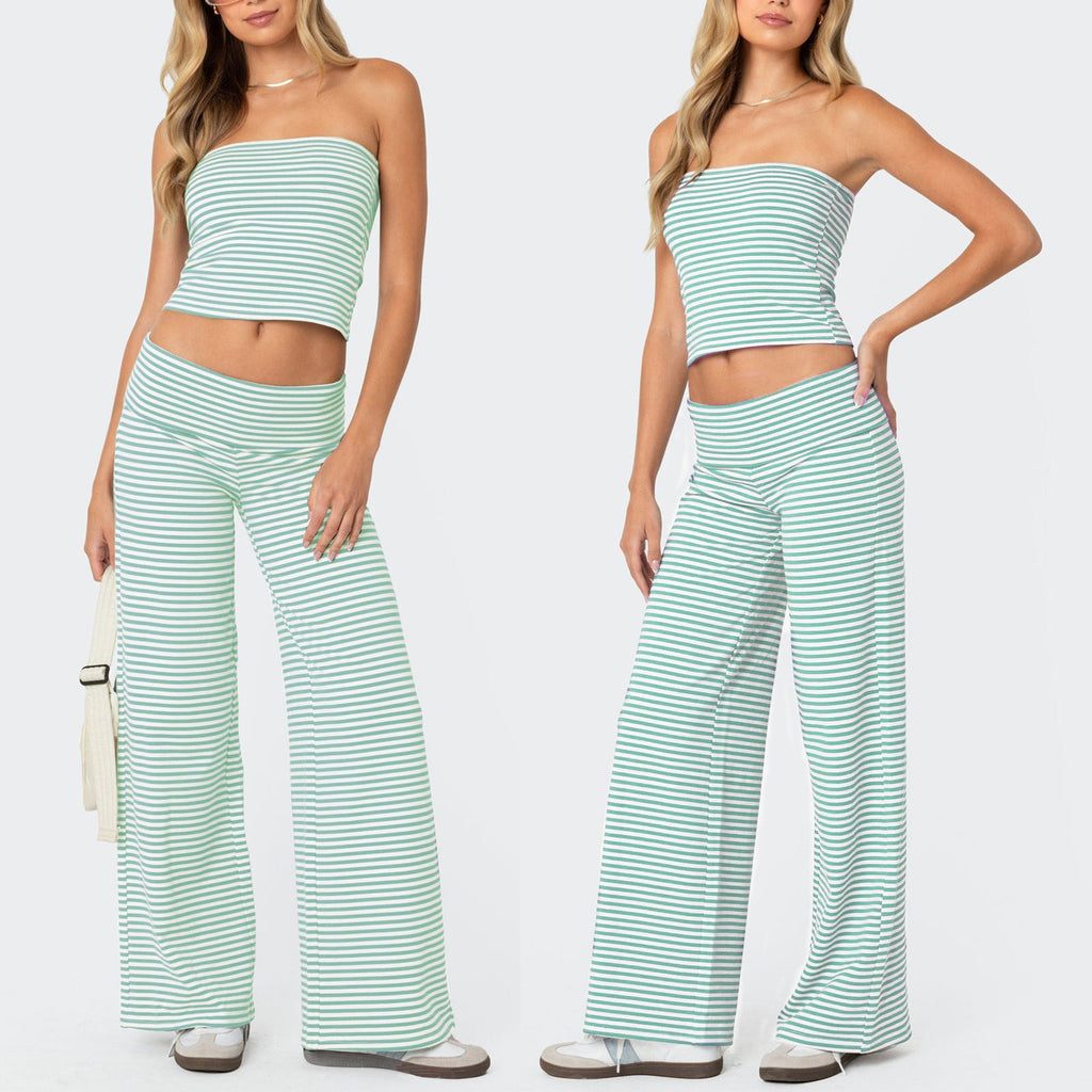 Damen Lounge-Set aus weichem Baumwollmix