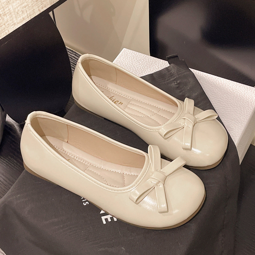 Damen Ballerinas mit verspieltem Schleifen-Design und komfortablem Innenfutter