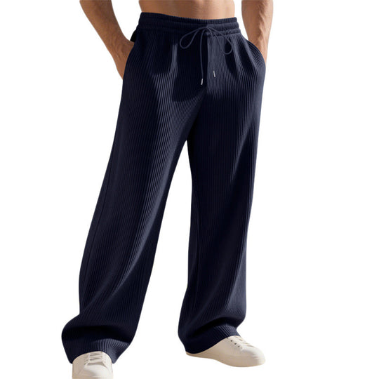 Herren Relaxed-Fit Strick-Jogginghose mit feiner Rippstruktur Shop Nory