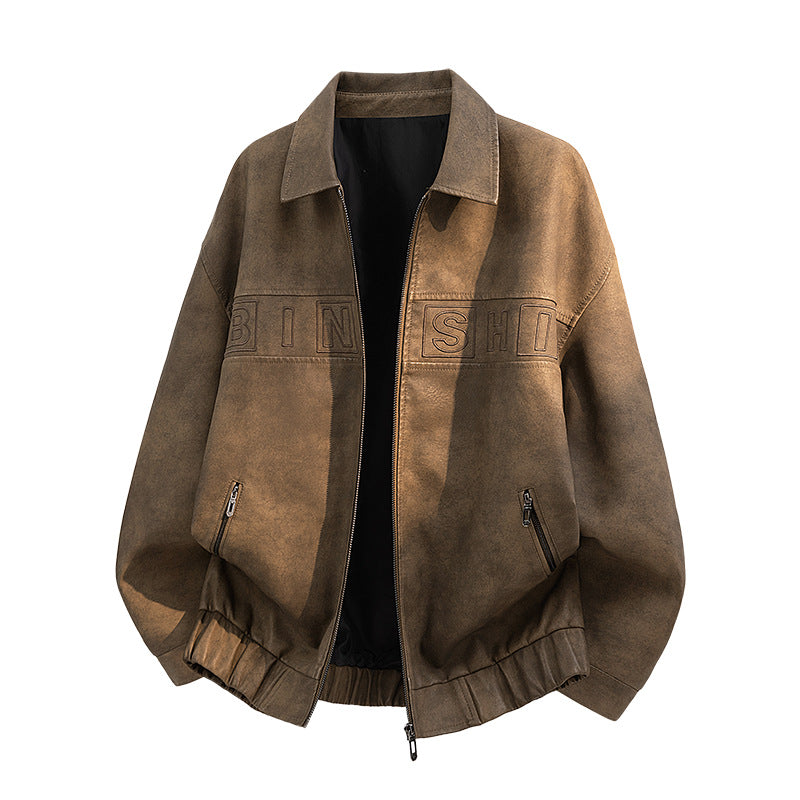 Herren Freizeit Lederjacke Shop Nory