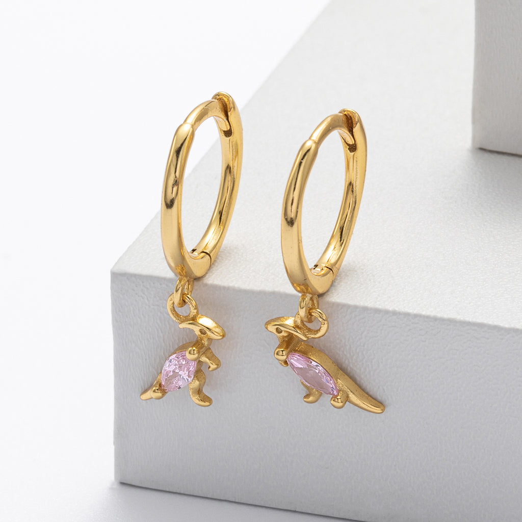 Damen Ohrringe im kreativen Känguru-Design aus 925 Sterling Silber Shop Nory