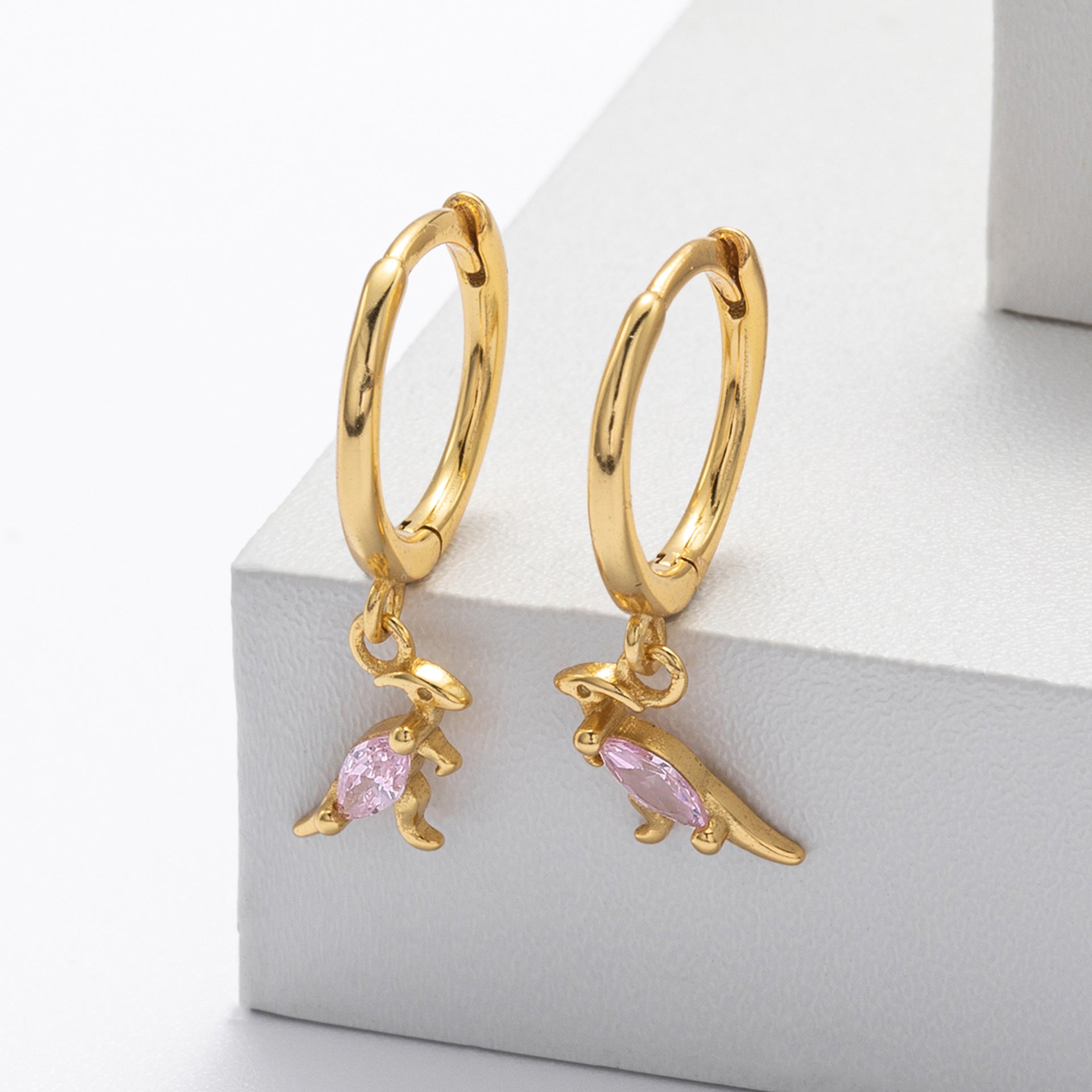 Damen Ohrringe im kreativen Känguru-Design aus 925 Sterling Silber Shop Nory