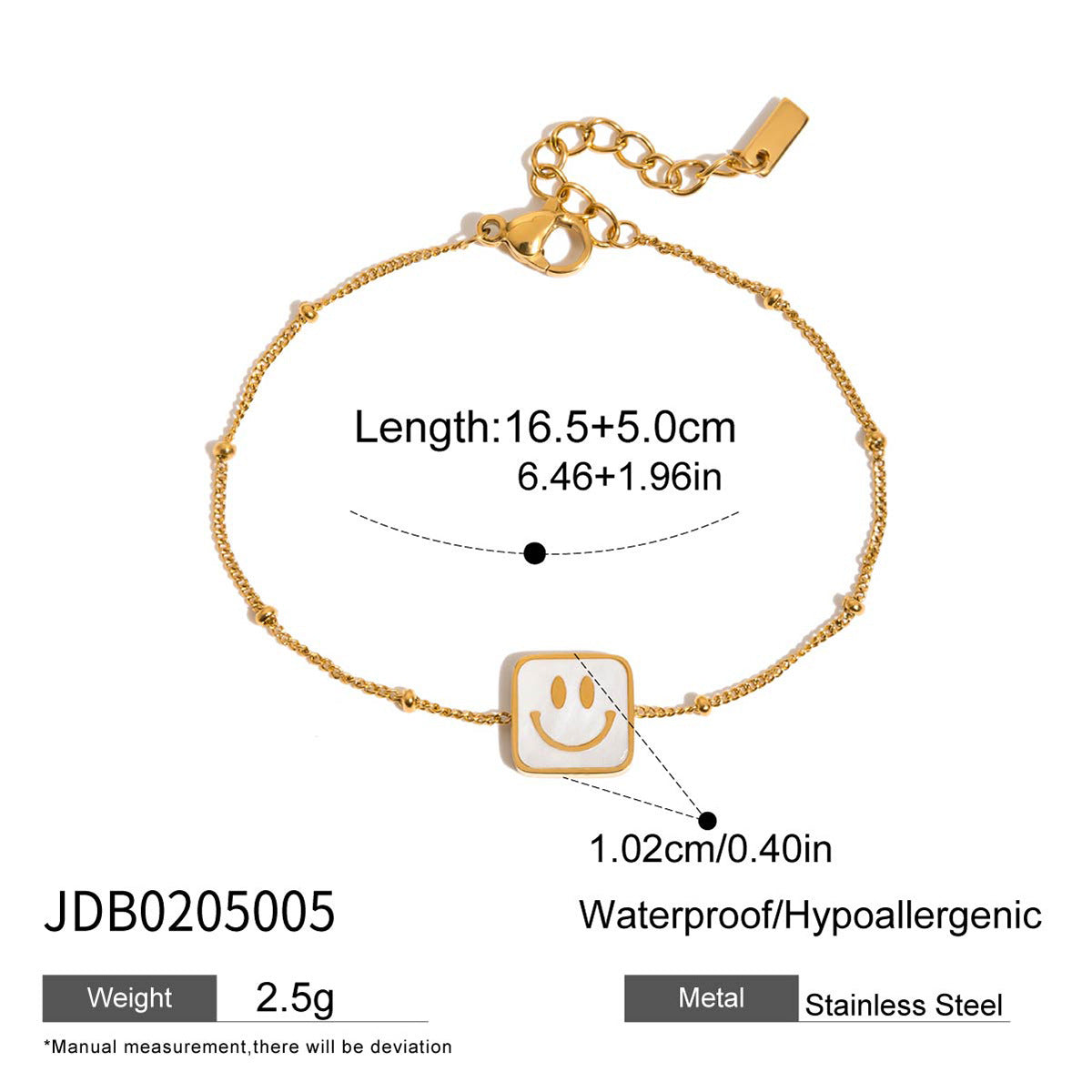 Damen Elegantes Armband mit strahlendem Zirkon und hypoallergener Edelstahlverarbeitung Shop Nory