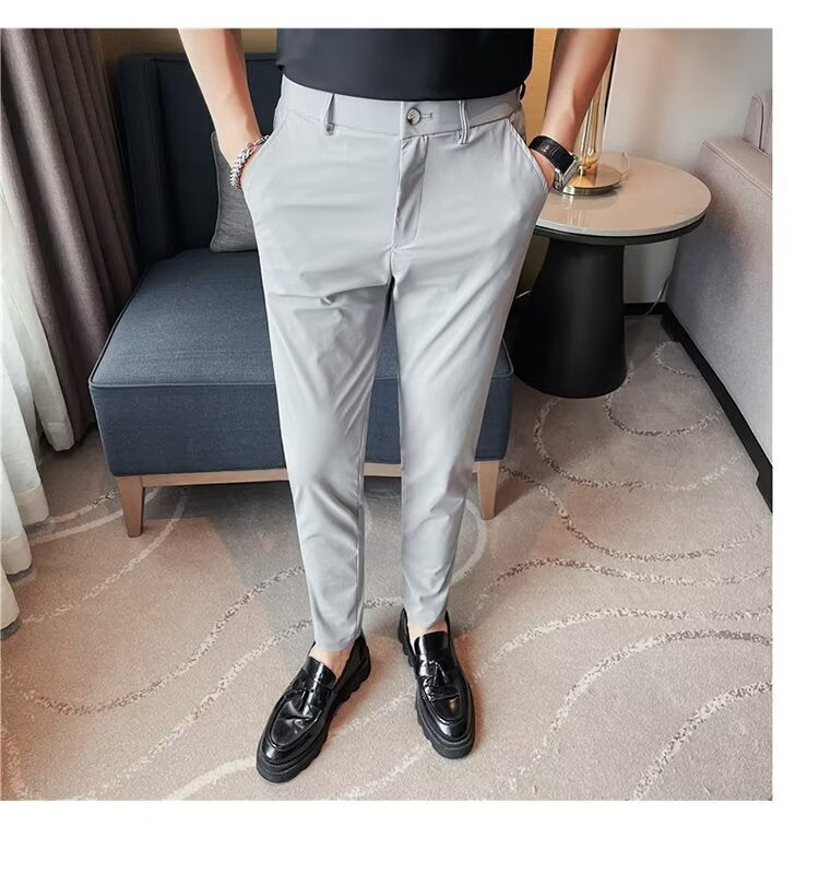 Herren Elegante Slim-Fit Hose Shop Nory