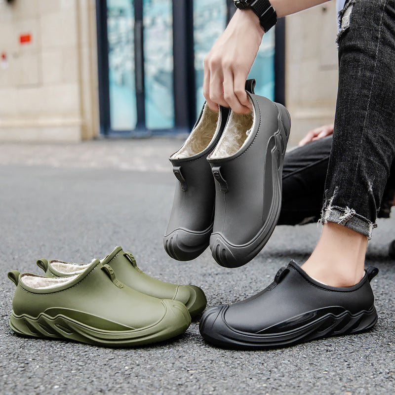 Herren Gefütterte wasserdichte Kurzschlupf-Clogs mit Thermofutter und profiliertem Outdoor-Sohlenprofil Shop Nory