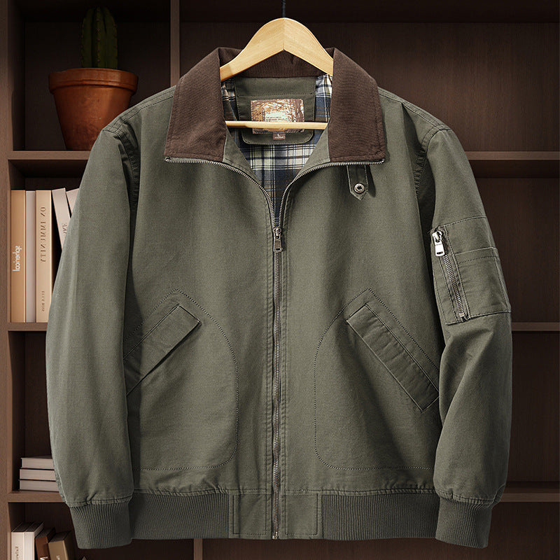 Herren Cordkragen-Fieldjacke Shop Nory