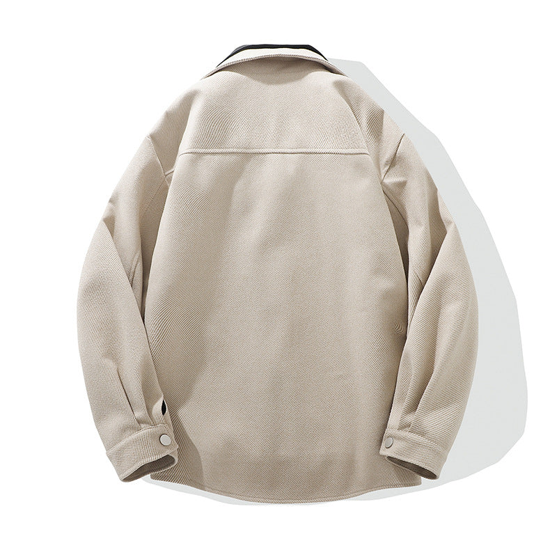 Herren trendige Übergangsjacke mit zwei praktischen Taschen