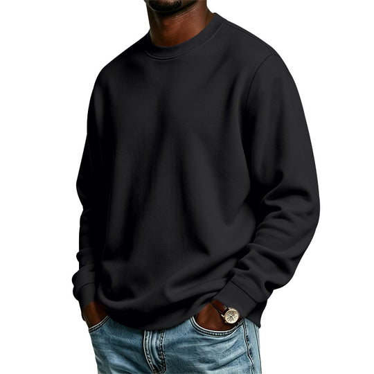 Herren Oversize-Sweatshirt mit Rundhalsausschnitt, weicher French-Terry und Rippbündchen Shop Nory