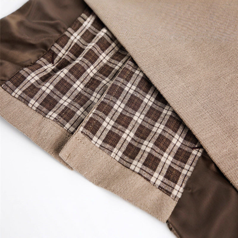 Unisex Overshirt im Utility-Workstyle mit kunstfellbesetztem Kragen und großen Pattentaschen Shop Nory