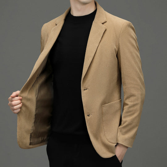 Herren Kordsakko Slim-Fit aus Baumwollmix mit aufgesetzten Taschen Shop Nory