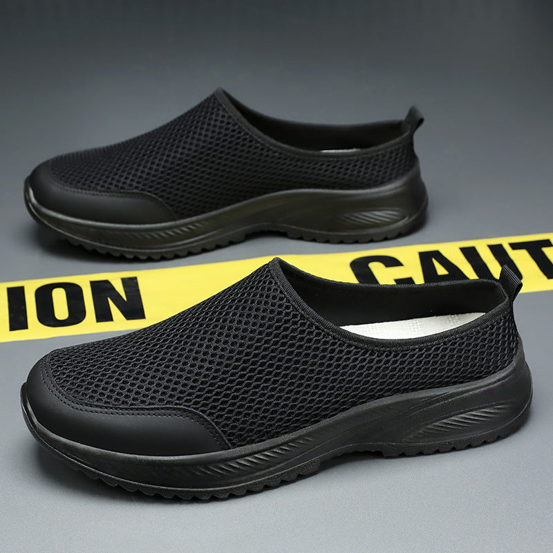 Damen Atmungsaktive Slip-On Sneakers mit rutschfester Sohle Shopnory