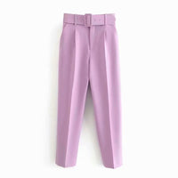 Helle lila Hose