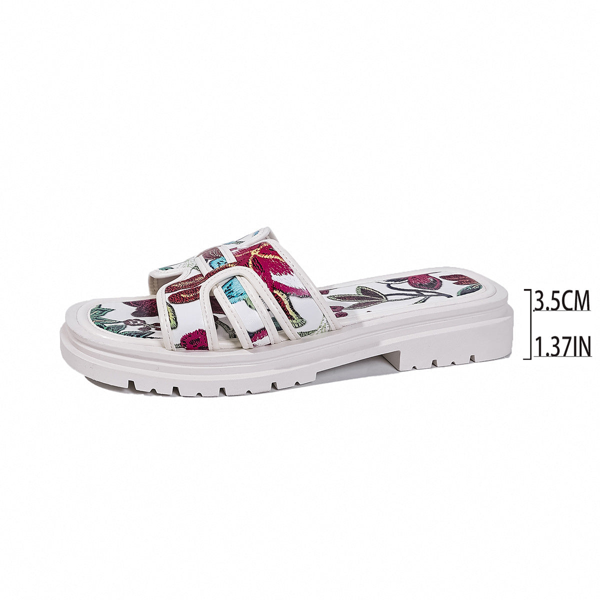Damen Bequeme Badeschlappen mit modischem Design