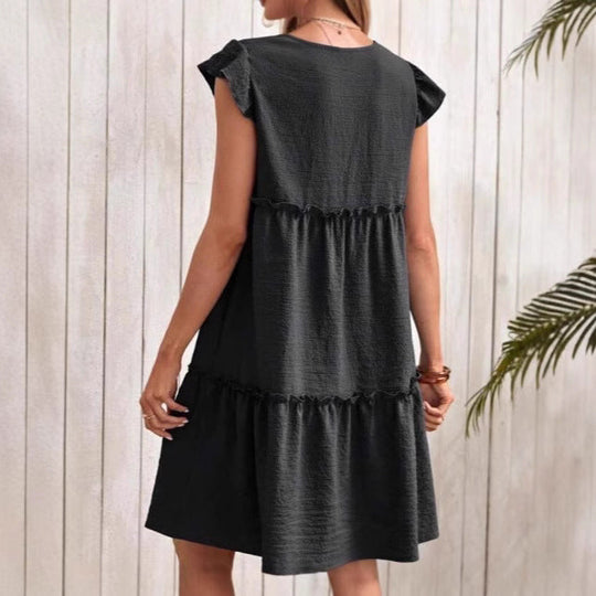 Damen lässiges Sommerkleid Shopnory