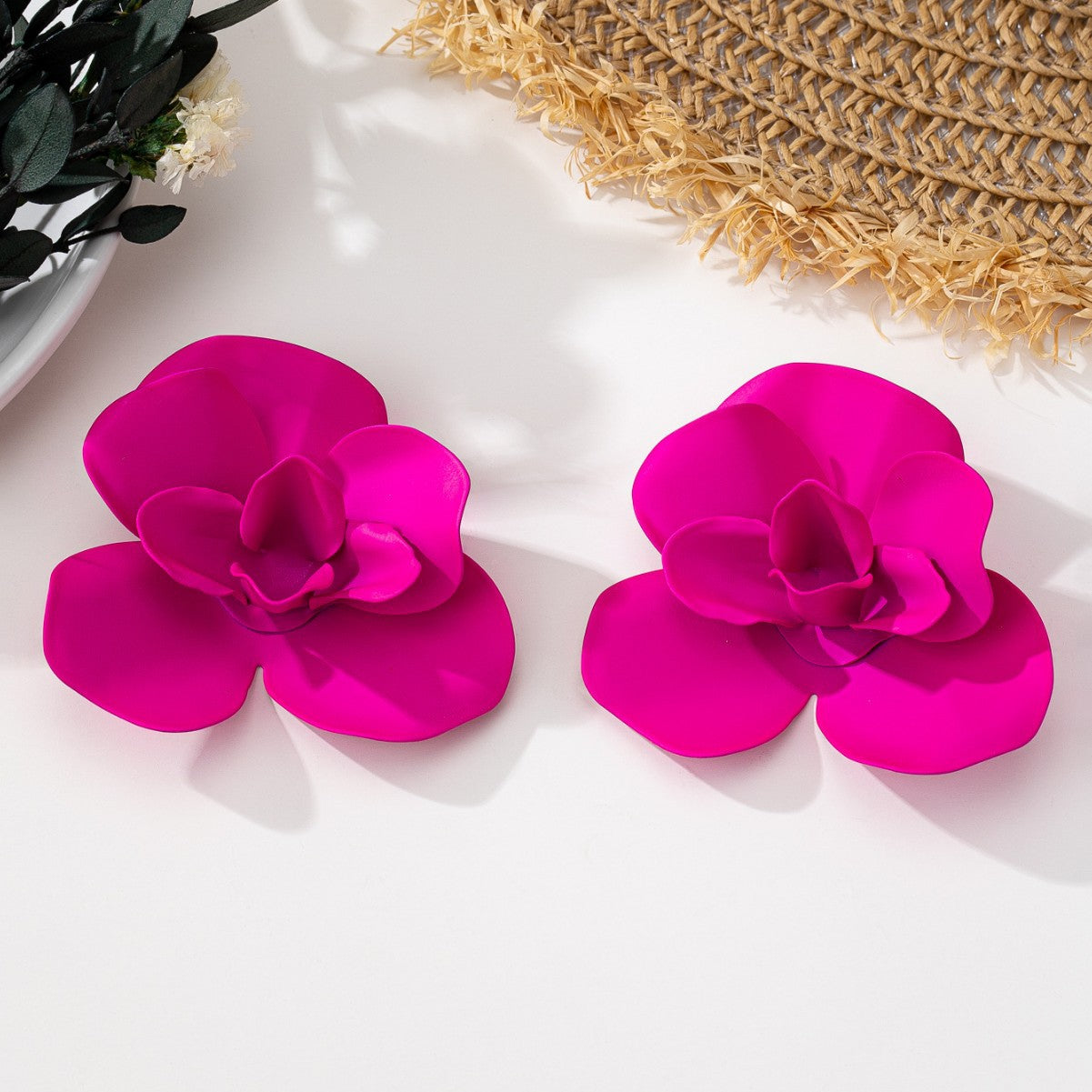 Damen Haaraccessoires aus hochwertigem Silikon mit kunstvollem Blütenmotiv Shop Nory