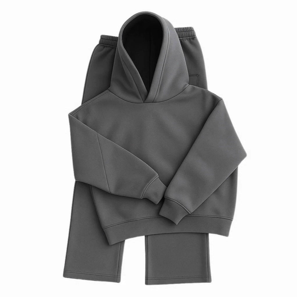 Damen Sportliches Hoodie-Set