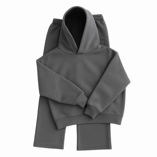 Damen Sportliches Hoodie-Set