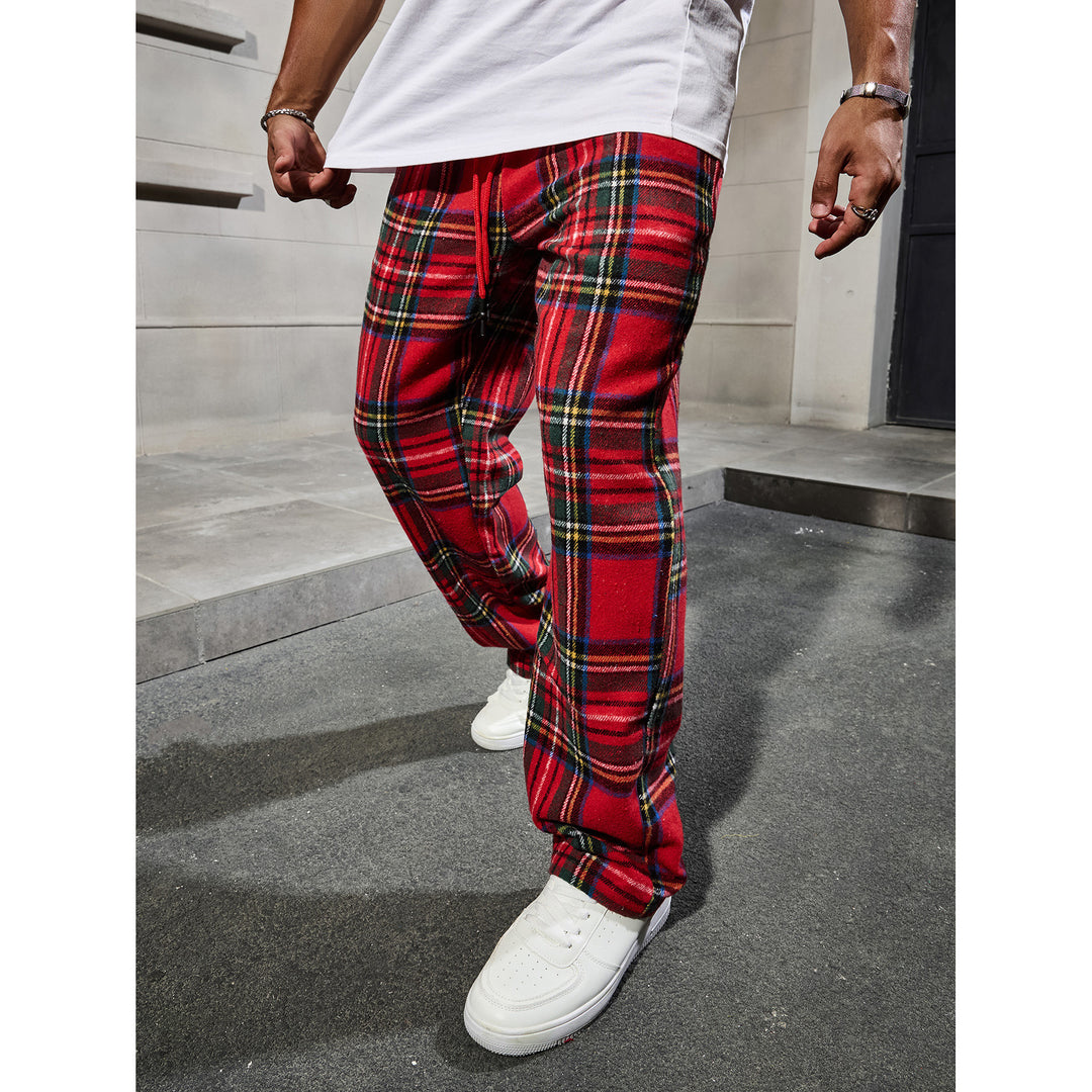 Herren Karierte Freizeithose Shop Nory