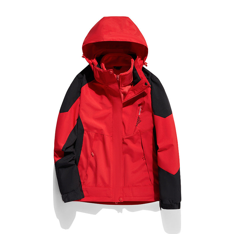Herren Technische Outdoorjacke mit verstellbarem Kapuzendesign Shop Nory 1787797246
