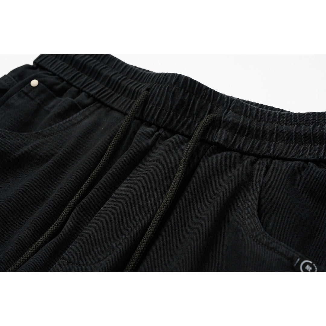 Damen Weite Relaxed-Hose mit elastischem Bund, Kordelzug und Eingrifftaschen Shop Nory