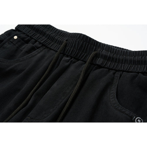 Damen Weite Relaxed-Hose mit elastischem Bund, Kordelzug und Eingrifftaschen Shop Nory