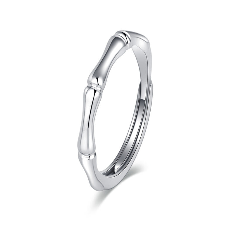 Damen eleganter Bandring mit einzigartigem Bambusdesign Shop Nory