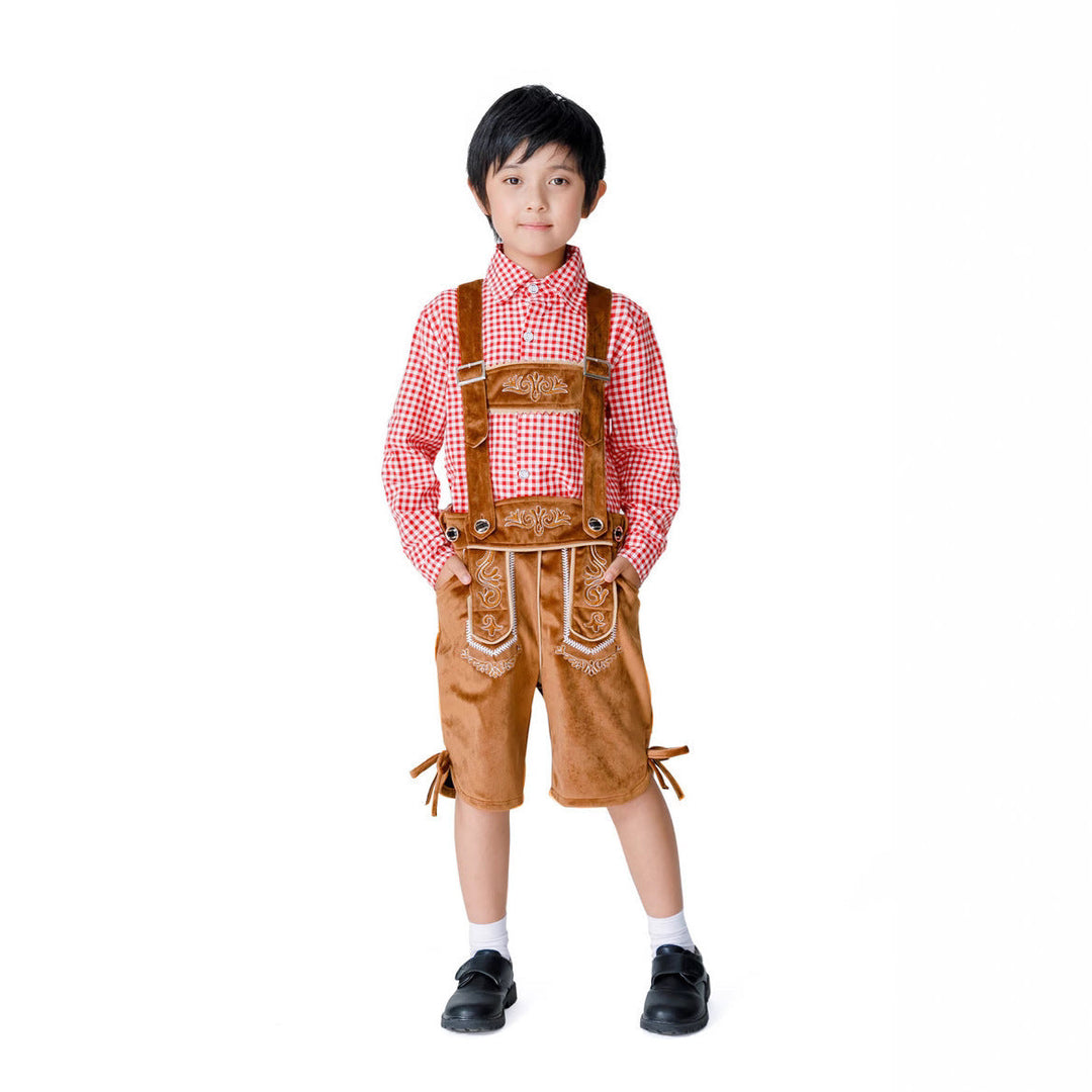 Jungen Trachten-Shorts mit eleganten Stickereien Shop Nory