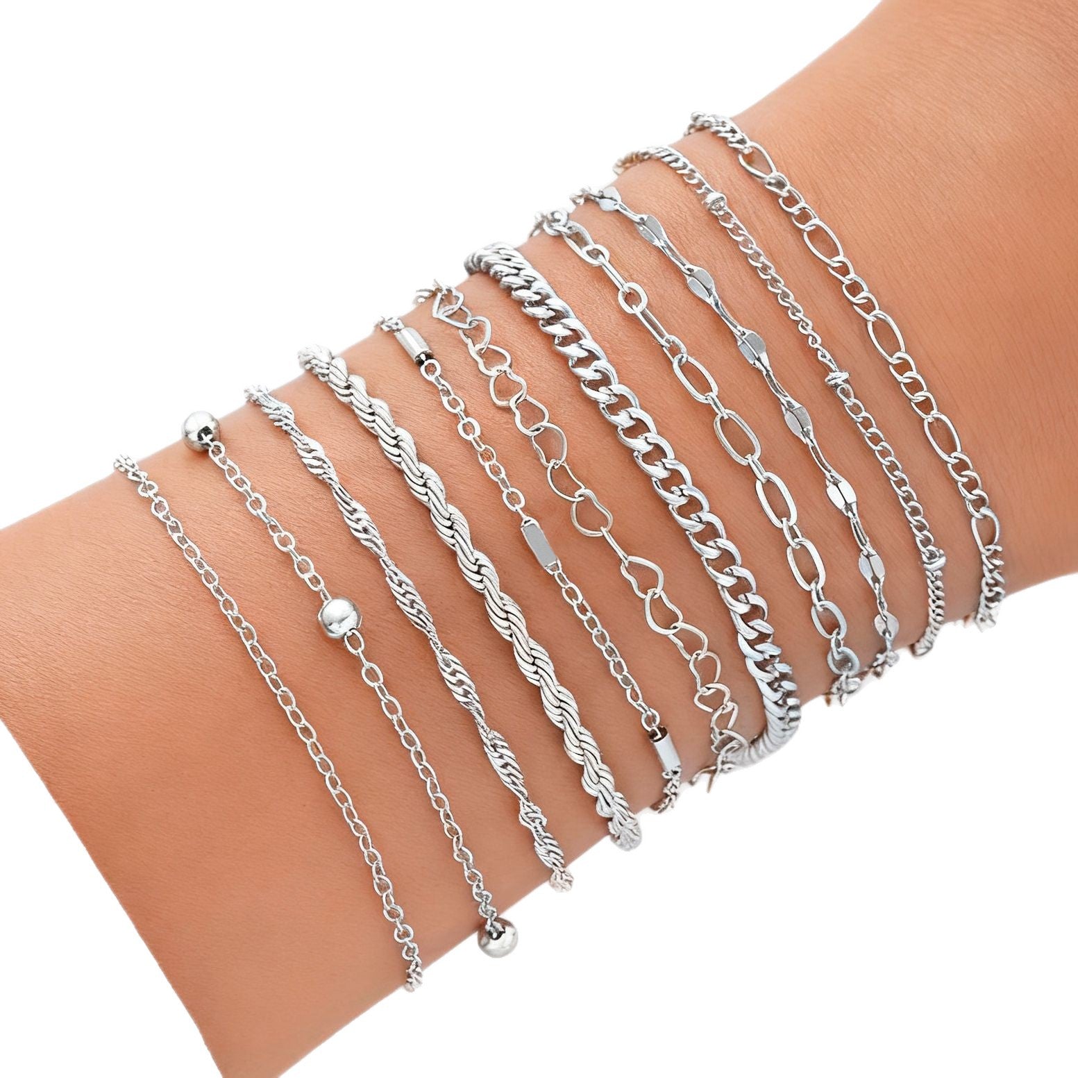 Damen Armreif-Kollektion aus feinen und eleganten Kettendesigns Shop Nory