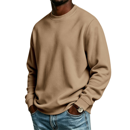 Herren Oversize-Sweatshirt mit Rundhalsausschnitt, weicher French-Terry und Rippbündchen Shop Nory