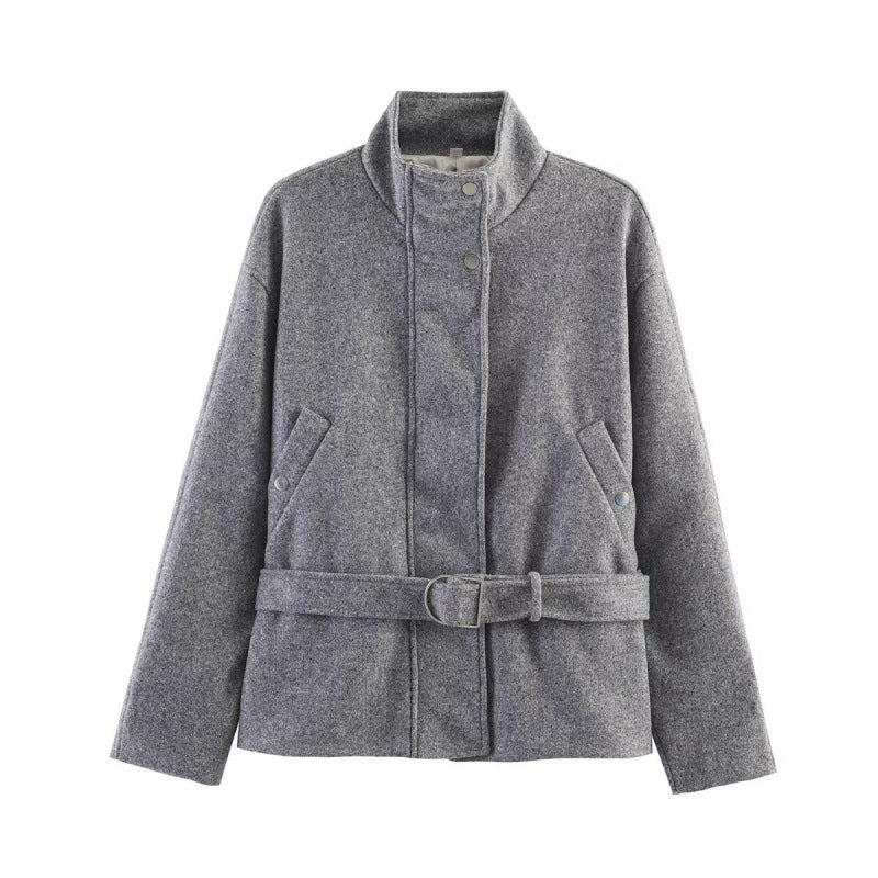 Damen Modische und wendbare Wolljacke
