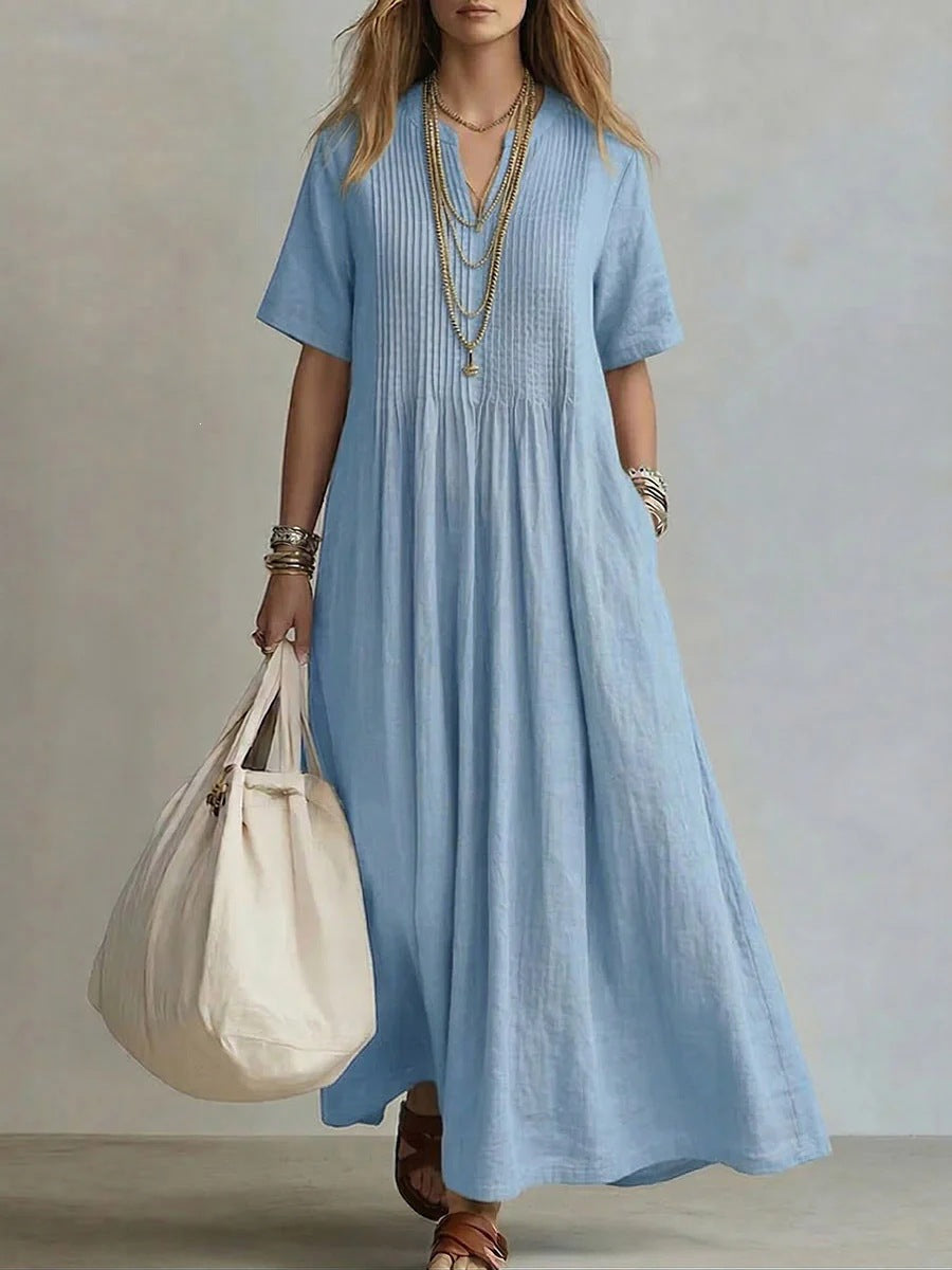 Damen Langes Sommerkleid Shop Nory