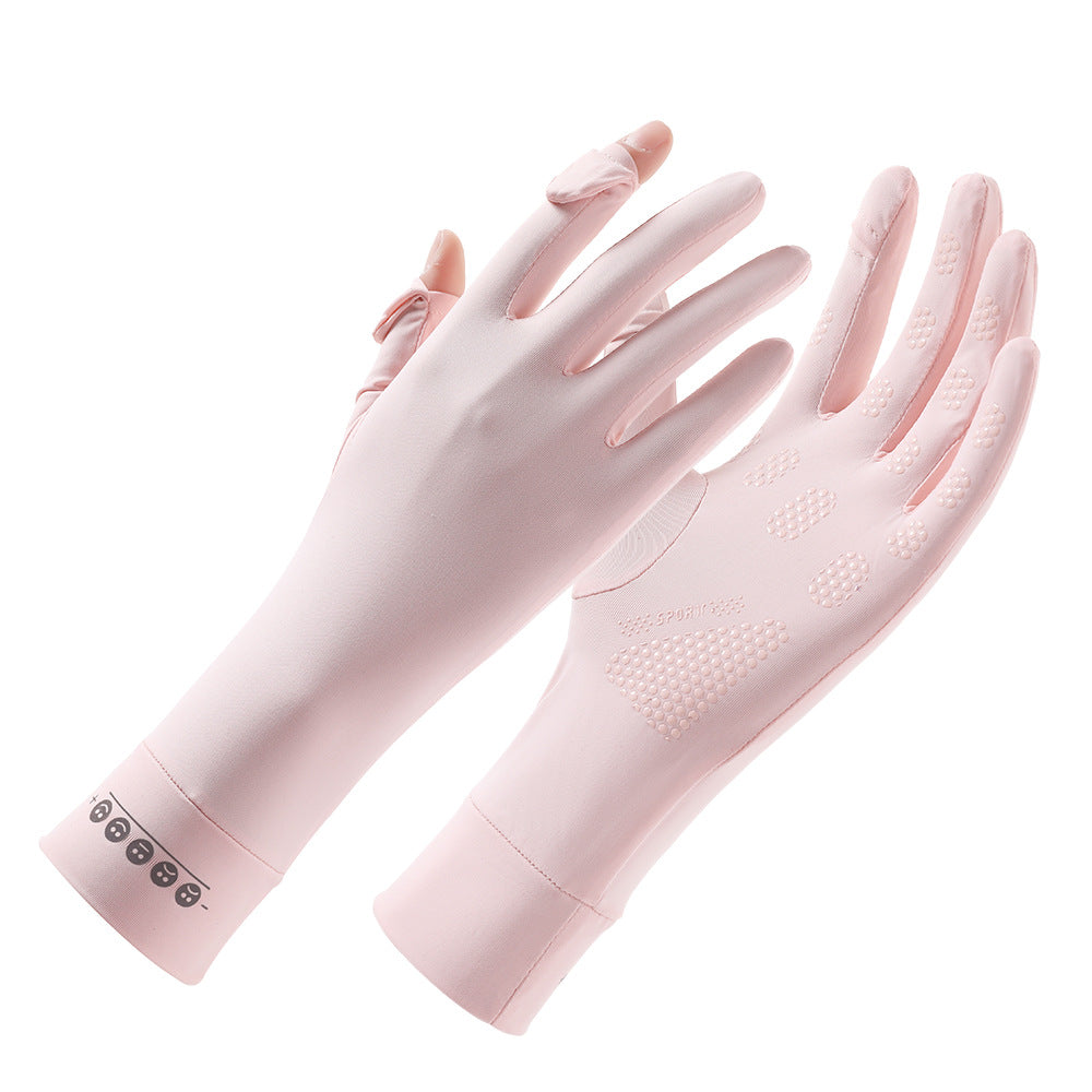 Sonnenschirm Eis Seide Handschuhe
