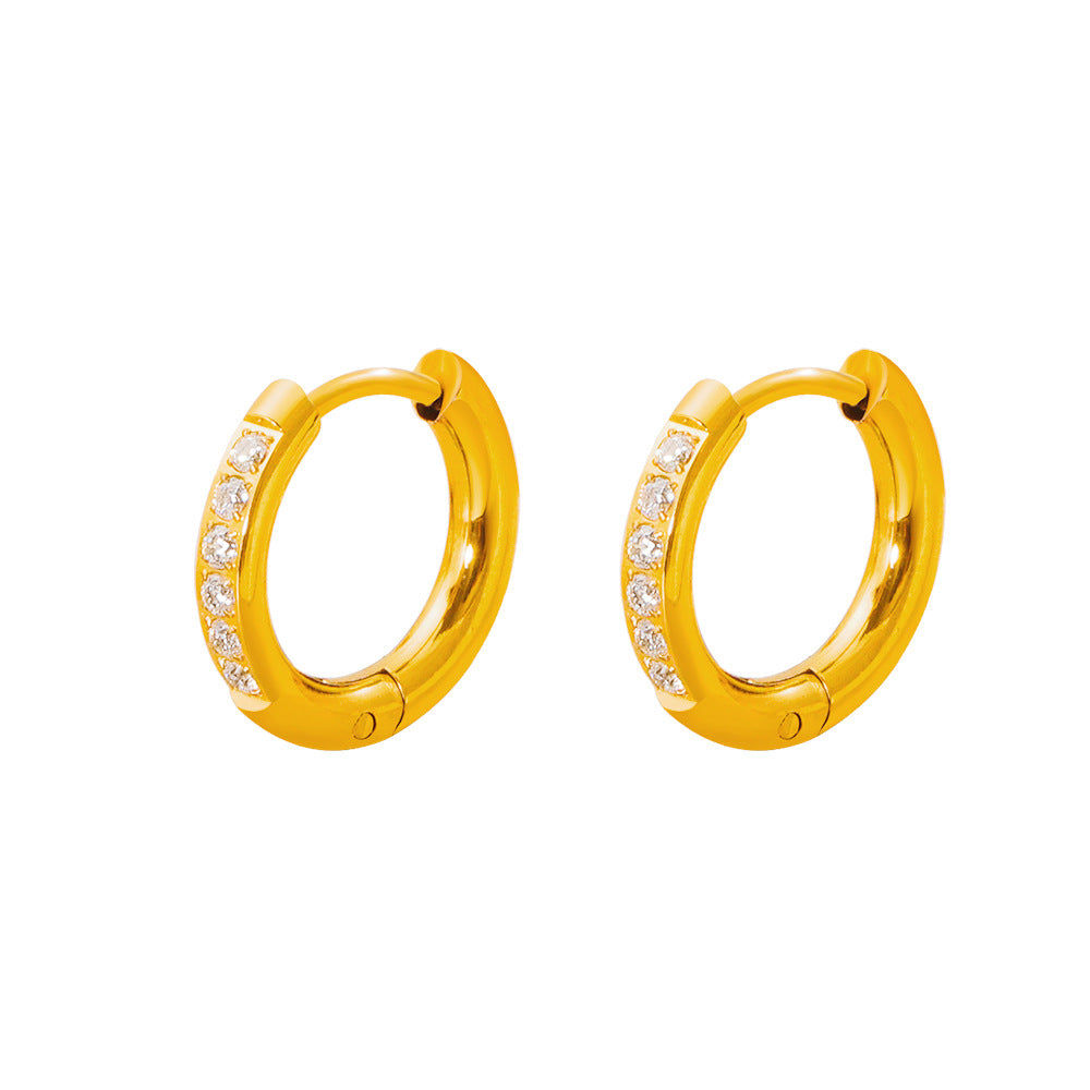 Damen elegante Creolen Shop Nory
