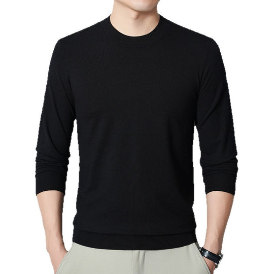Herren Feiner Rundhalspullover aus Feinstrick mit schmaler Silhouette Shop Nory