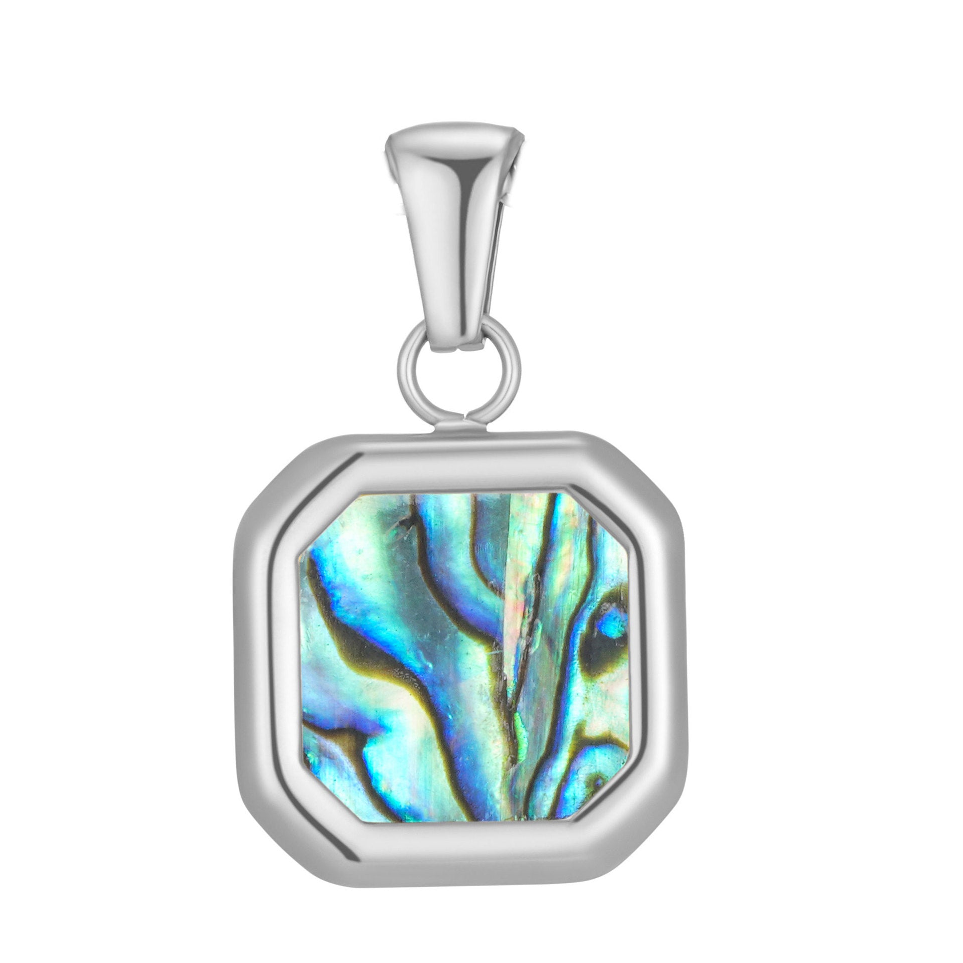 Damen Anhänger mit hochwertigem Abalone-Stein und elegantem Gold-Design Shop Nory