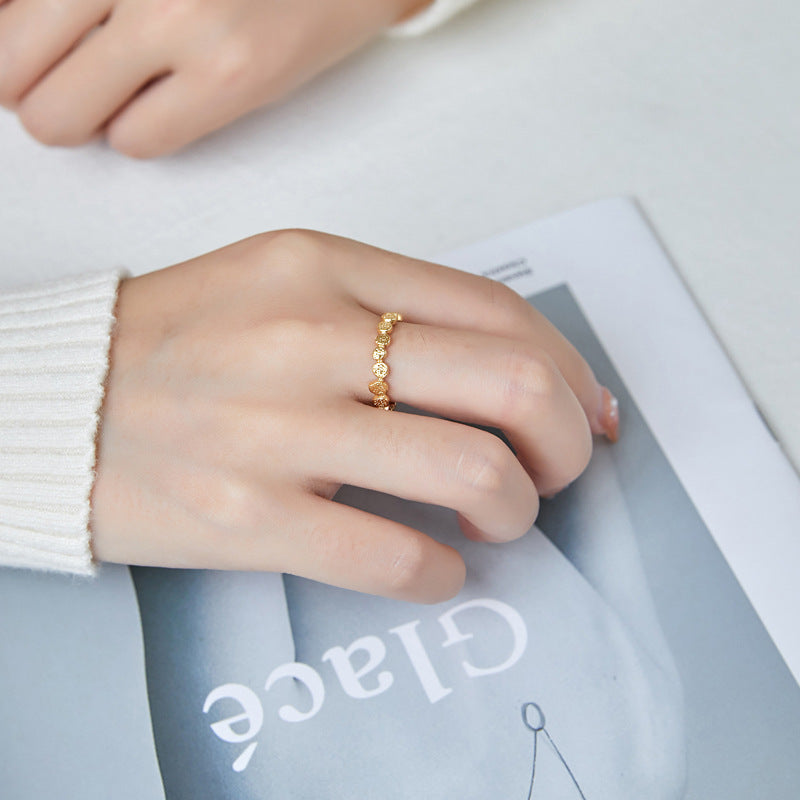 Damenring mit strukturiertem Design Shop Nory
