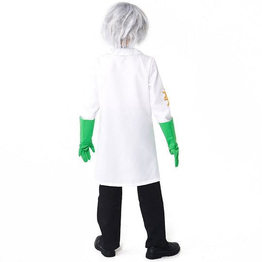 Unisex Laborkittel Kostüm mit lustigen Accessoires Shop Nory