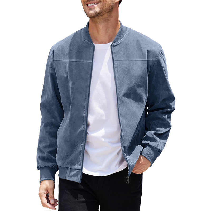 Herren stylische Bomberjacke mit sportlichem Schnitt