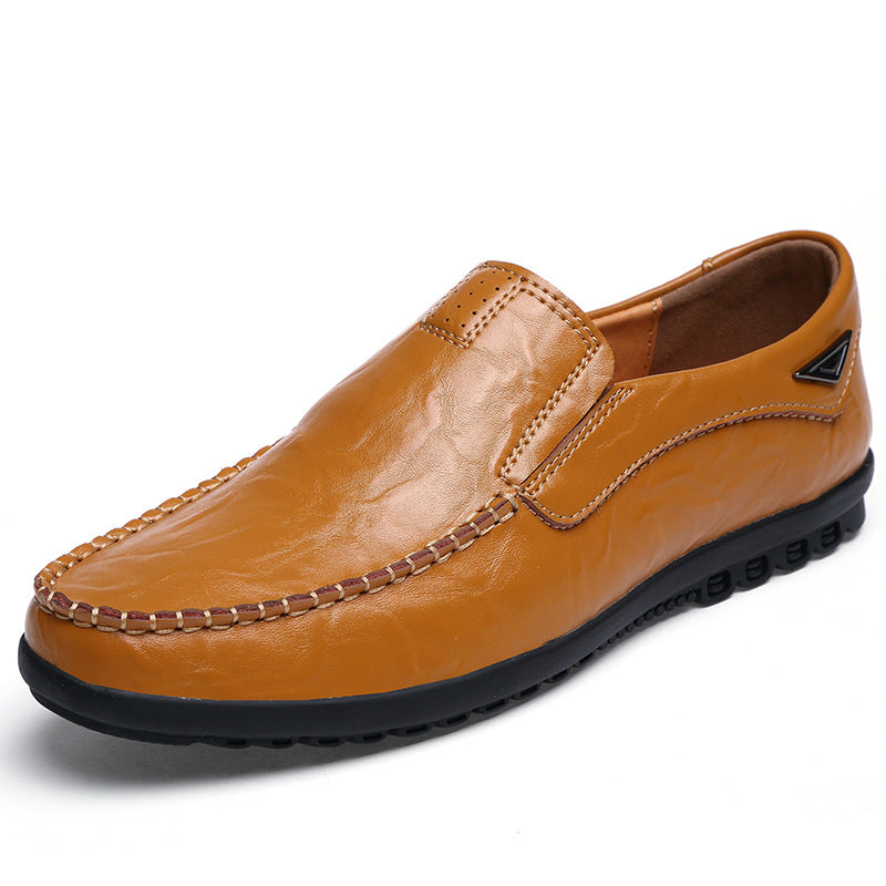 Herren Elegante und komfortable Mokassins aus weichem Leder
