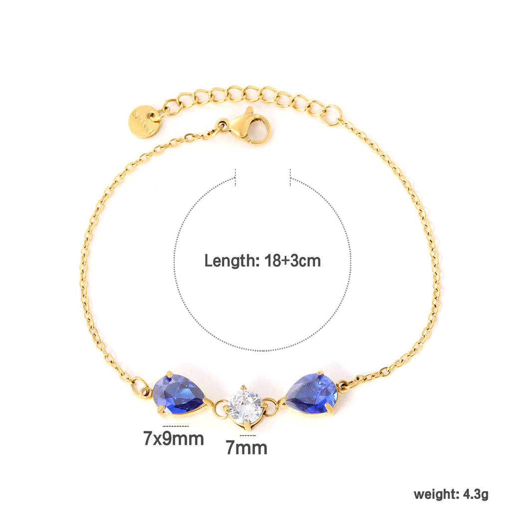 Damen Armband mit funkelnden Kristallelementen Shop Nory