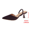 Damen Slingback-Pumps mit elegantem Stiletto-Absatz und spitzem Design