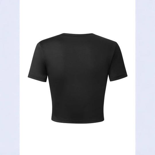 Damen T-Shirt mit stylischem Sternmotiv und Leo-Print