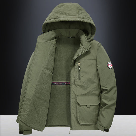 Herren Technische Übergangsjacke mit Fleece-Innenfutter Shop Nory